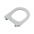 VitrA Integra Soft Close Ring Toilet Seat - White - Unbeatable Bathrooms