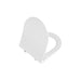 VitrA Integra Soft Close Slim Toilet Seat - White - Unbeatable Bathrooms