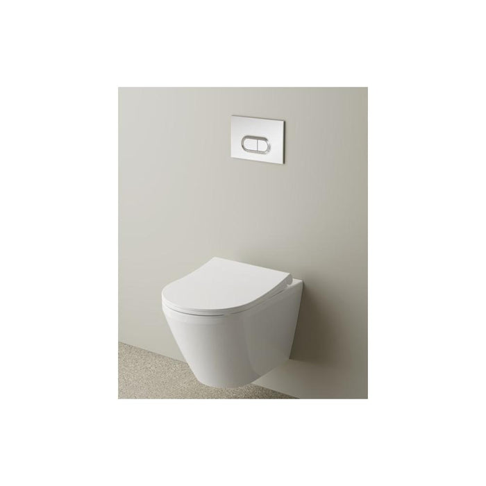 VitrA Integra Soft Close Slim Toilet Seat - White - Unbeatable Bathrooms