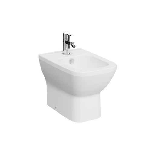 VitrA Integra Square Back to Wall Bidet - White - Unbeatable Bathrooms