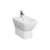 VitrA Integra Square Back to Wall Bidet - White - Unbeatable Bathrooms