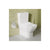 VitrA Integra Square Rimless Fully Shrouded Close Coupled Pan Only - White - Unbeatable Bathrooms