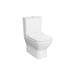 VitrA Integra Square Rimless Fully Shrouded Close Coupled Pan Only - White - Unbeatable Bathrooms