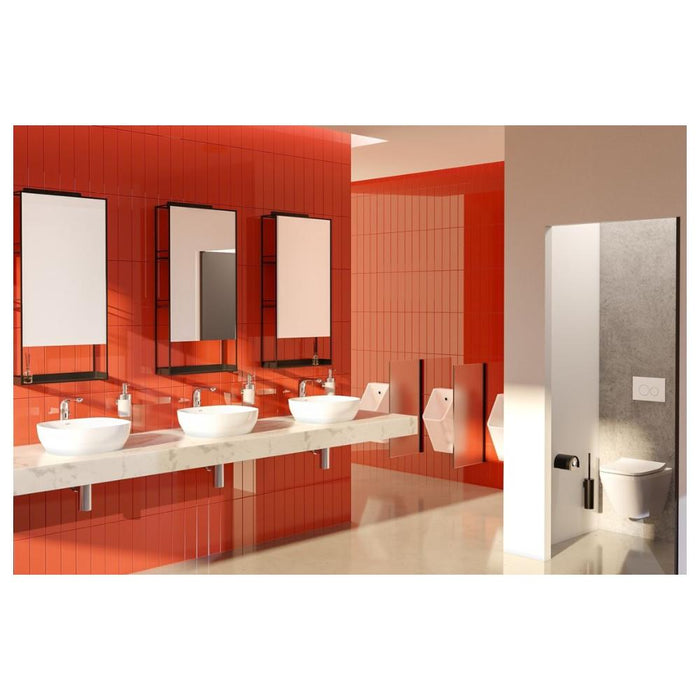 VitrA Integra Square Rimless Wall Hung Pan Only - White - Unbeatable Bathrooms