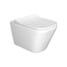 VitrA Integra Square Rimless Wall Hung Pan Only - White - Unbeatable Bathrooms