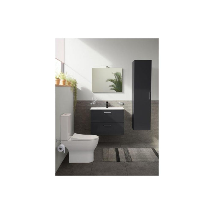 VitrA Integra Square Slim Toilet Seat - White - Unbeatable Bathrooms