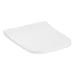 VitrA Integra Square Slim Toilet Seat - White - Unbeatable Bathrooms