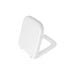 VitrA Integra Square Soft Close Toilet Seat - White - Unbeatable Bathrooms