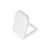 VitrA Integra Square Soft Close Toilet Seat - White - Unbeatable Bathrooms