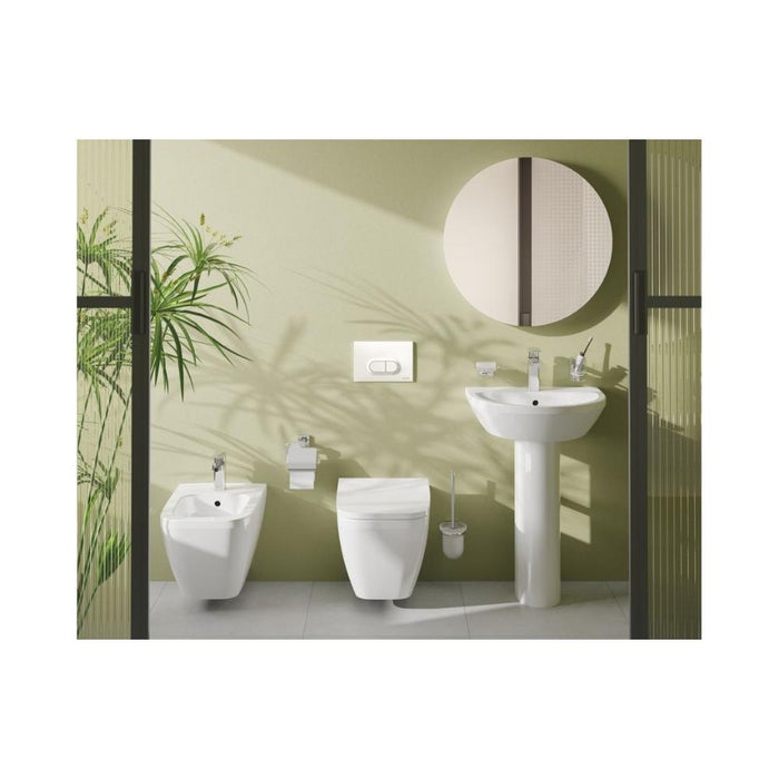 VitrA Integra Square Wall Hung Pan Only - White - Unbeatable Bathrooms