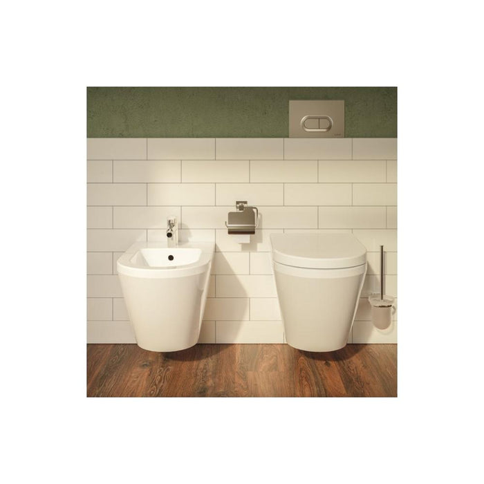 VitrA Integra Wall Hung Bidet - White - Unbeatable Bathrooms