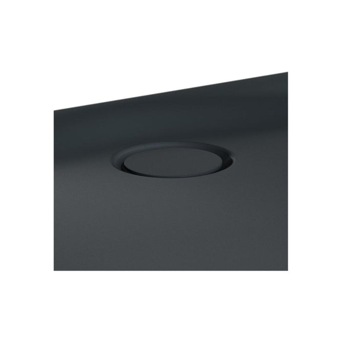 VitrA Leaf Shower Tray Syphone Waste - Matt Anthracite - Unbeatable Bathrooms