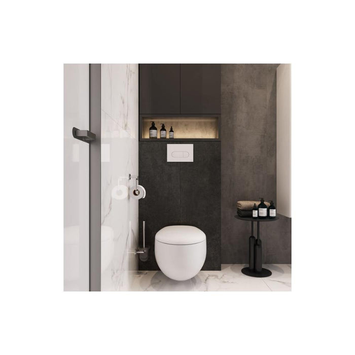 VitrA Loop Round Flush Plate - Unbeatable Bathrooms