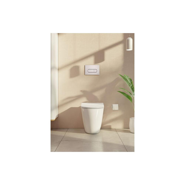 VitrA Loop Round Flush Plate - Unbeatable Bathrooms