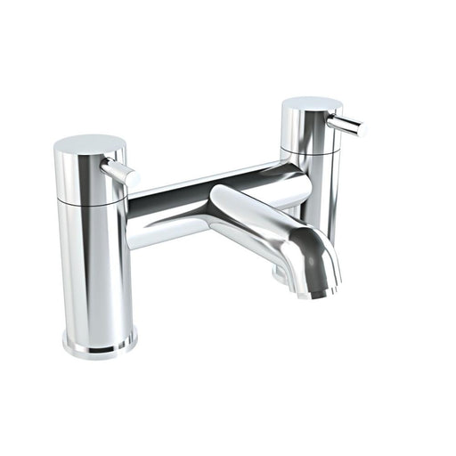 VitrA Minimax S 2-Hole Bath Filler - Chrome - Unbeatable Bathrooms