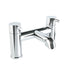 VitrA Minimax S 2-Hole Bath Filler - Chrome - Unbeatable Bathrooms