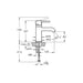 VitrA Minimax S Basin Mixer - Chrome - Unbeatable Bathrooms