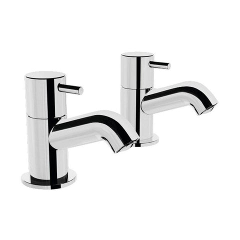 VitrA Minimax S Basin Taps - Chrome - Unbeatable Bathrooms