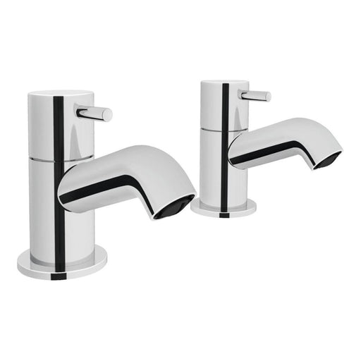 VitrA Minimax S Bath Pillar Taps- Chrome - Unbeatable Bathrooms