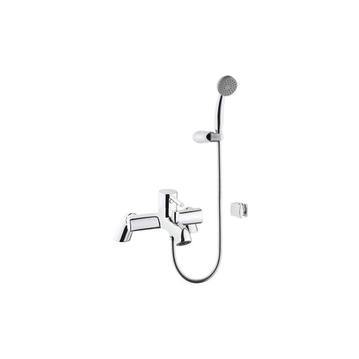 VitrA Minimax S Bath/Shower Mixer - Chrome - Unbeatable Bathrooms