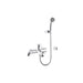 VitrA Minimax S Bath/Shower Mixer - Chrome - Unbeatable Bathrooms