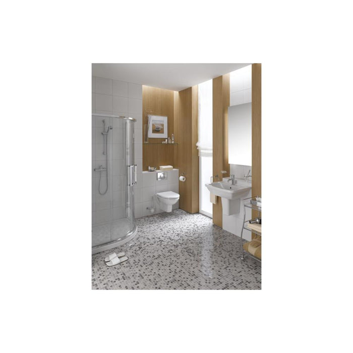 VitrA Minimax S WC Brush Holder - Chrome - Unbeatable Bathrooms