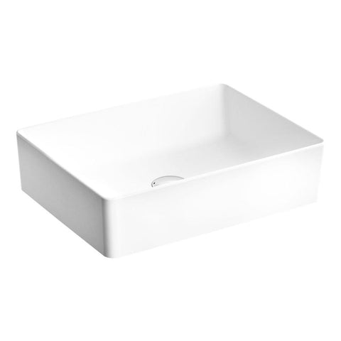 VitrA Nuo 500x380mm 0TH Basin (No Overflow) - White - Unbeatable Bathrooms
