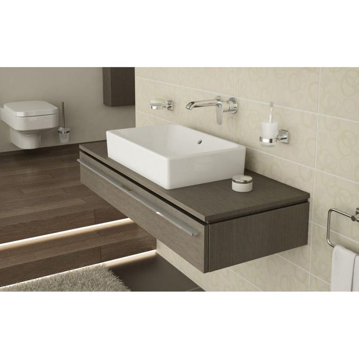VitrA Nuo Basin with Overflow - White - Unbeatable Bathrooms