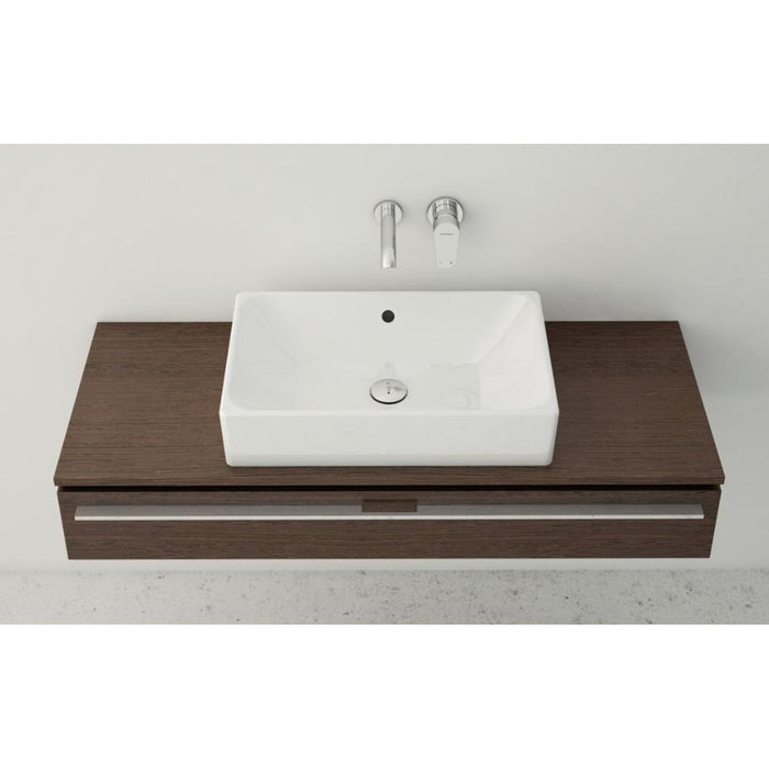 VitrA Nuo Basin with Overflow - White - Unbeatable Bathrooms