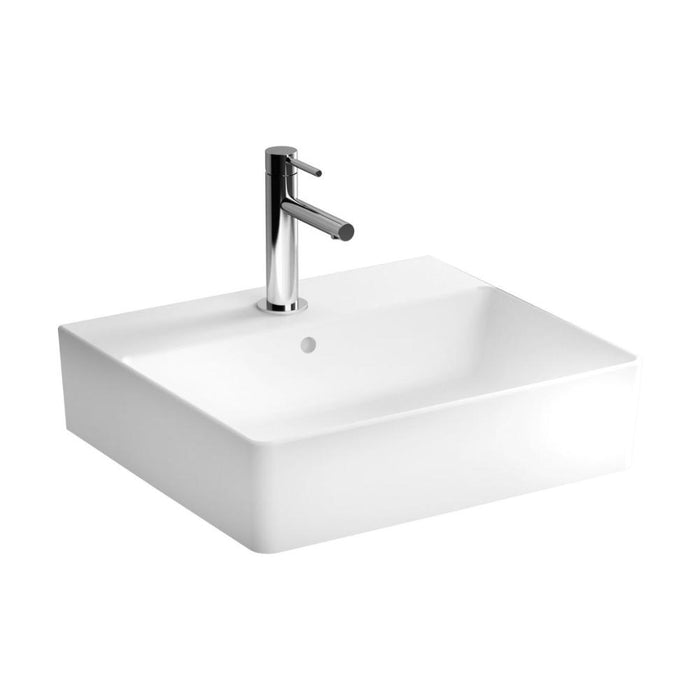 VitrA Nuo Basin with Overflow - White - Unbeatable Bathrooms