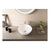 VitrA Options 430x430mm 0TH Basin w/Overflow - White - Unbeatable Bathrooms