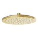 VitrA Origin Classic 250mm Showerhead - Brushed Gold - Unbeatable Bathrooms