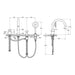 VitrA Origin Classic 4-Hole Bath/Shower Mixer - Unbeatable Bathrooms