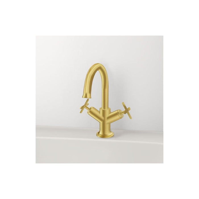 VitrA Origin Classic Basin Mixer (Cross Handles) - Unbeatable Bathrooms