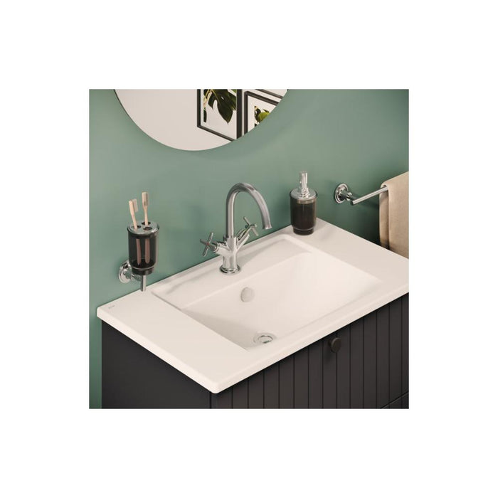 VitrA Origin Classic Basin Mixer (Cross Handles) - Unbeatable Bathrooms