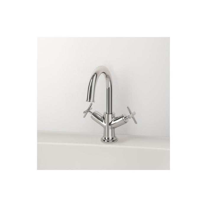 VitrA Origin Classic Basin Mixer (Cross Handles) - Unbeatable Bathrooms
