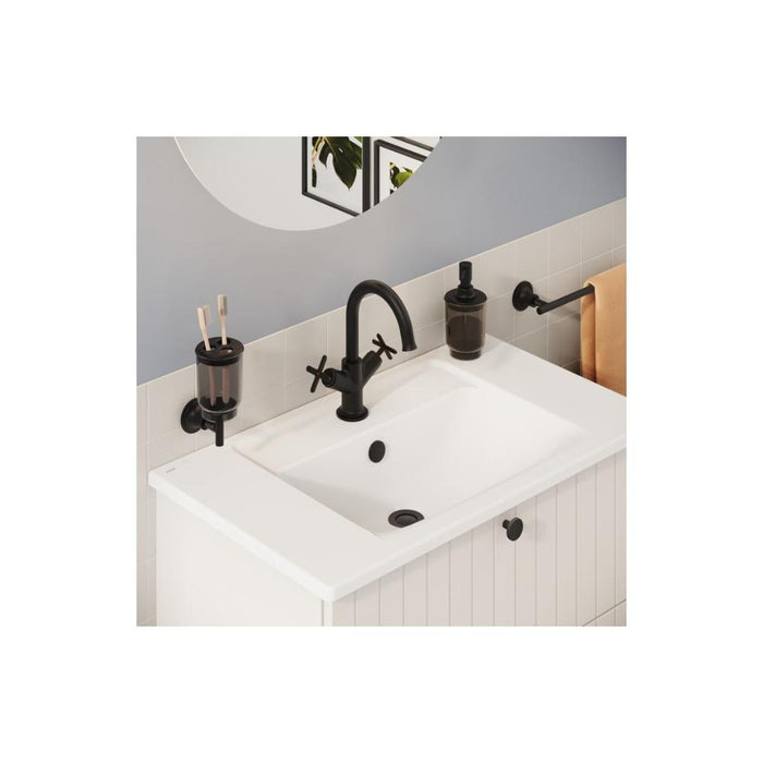 VitrA Origin Classic Basin Mixer (Cross Handles) - Unbeatable Bathrooms