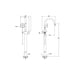 VitrA Origin Classic Floor Standing Bath/Shower Mixer - Unbeatable Bathrooms