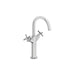 VitrA Origin Classic Tall Basin Mixer (Cross Handles) - Unbeatable Bathrooms