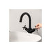 VitrA Origin Classic Tall Basin Mixer (Cross Handles) - Unbeatable Bathrooms
