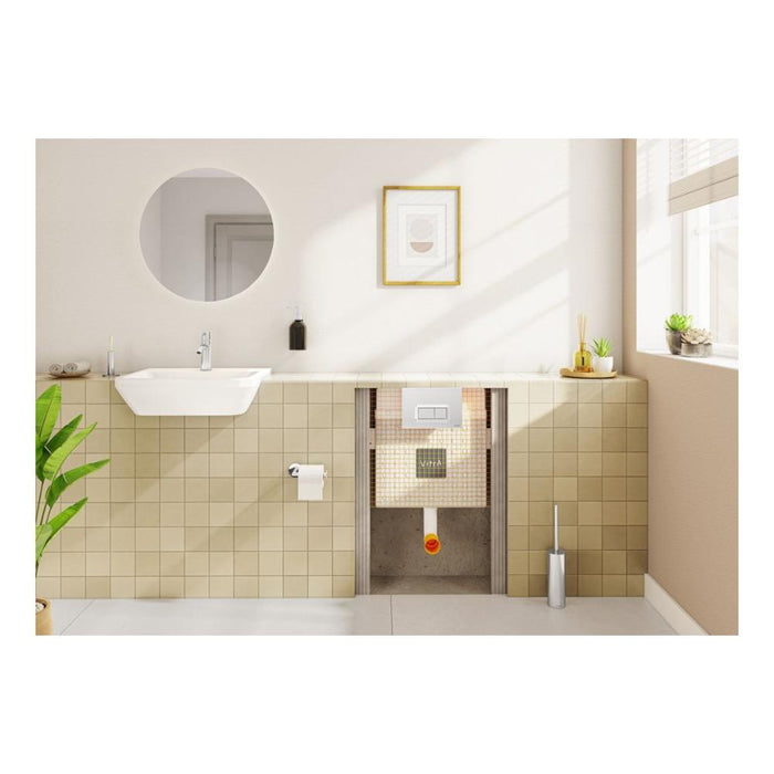 VitrA Origin Free Standing WC Brush Holder - Unbeatable Bathrooms