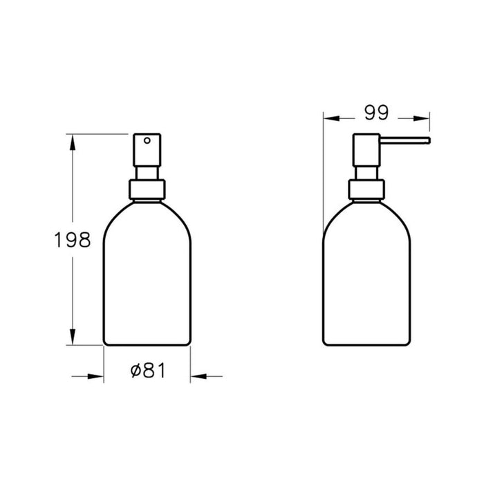 VitrA Origin Soap Dispenser - Unbeatable Bathrooms