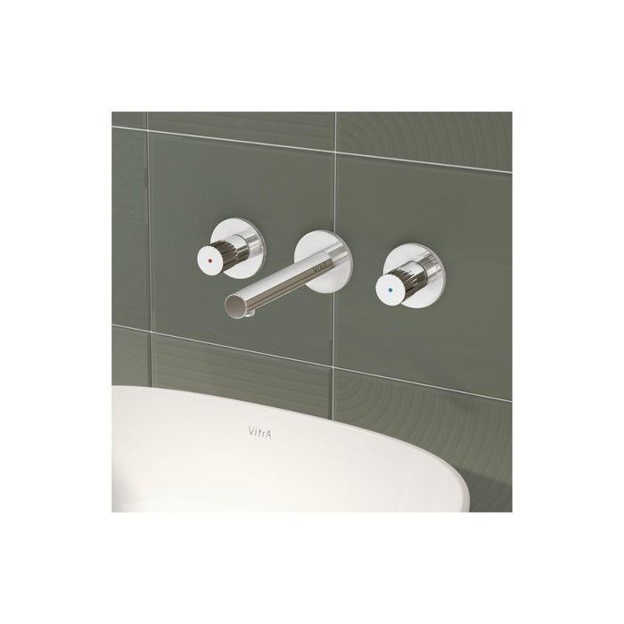 VitrA Origin Wall Mounted 3-Hole Basin Mixer - Unbeatable Bathrooms