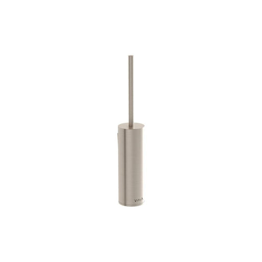 VitrA Origin Wall Mounted WC Brush Holder - Brushed Nickel - Unbeatable Bathrooms