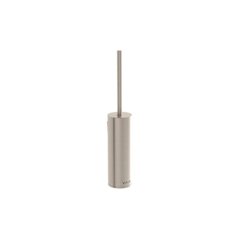 VitrA Origin Wall Mounted WC Brush Holder - Brushed Nickel - Unbeatable Bathrooms