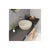 VitrA Outline Recycled 0TH Basin Only - Matt Taupe - Unbeatable Bathrooms