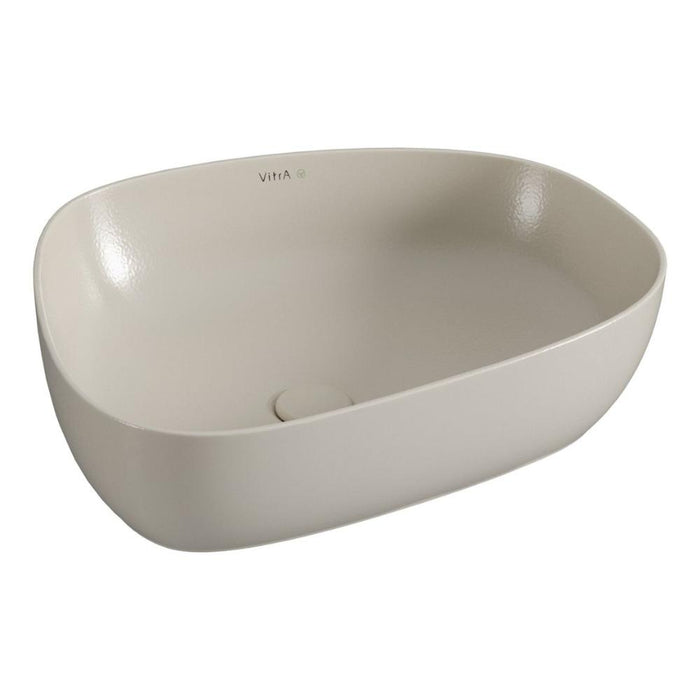 VitrA Outline Recycled 0TH Basin Only - Matt Taupe - Unbeatable Bathrooms