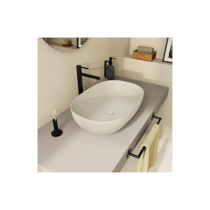 VitrA Outline Recycled 0TH Basin Only - Matt Taupe - Unbeatable Bathrooms