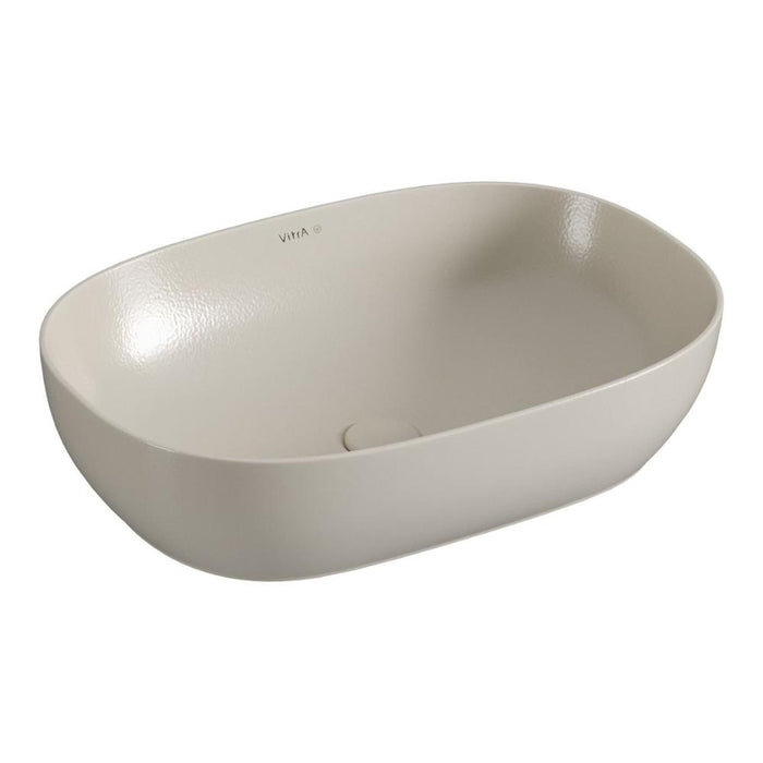 VitrA Outline Recycled 0TH Basin Only - Matt Taupe - Unbeatable Bathrooms