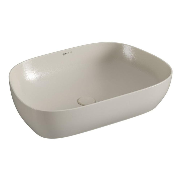 VitrA Outline Recycled 0TH Basin Only - Matt Taupe - Unbeatable Bathrooms